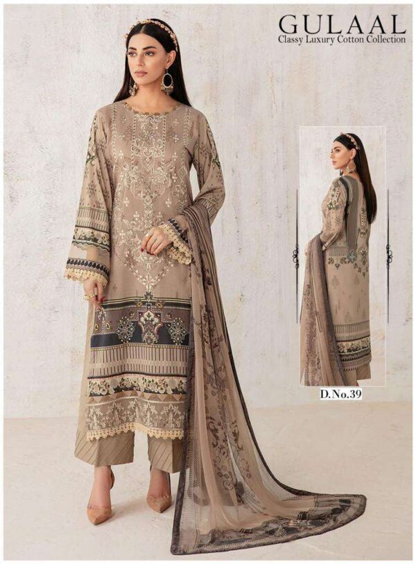 GULAAL 31 TO 40 CLASSY LUXURY COTTON VOL 4 PAKISTANI SUITS ONLINE