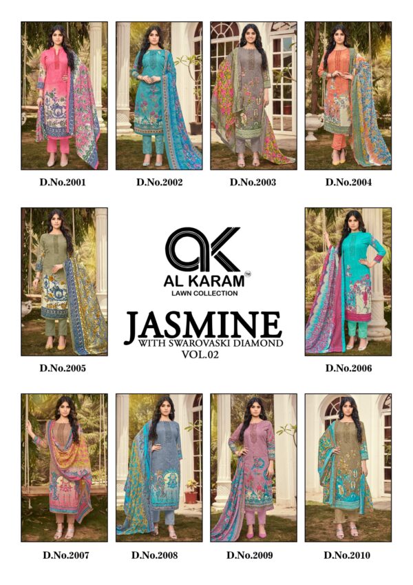 AL KARAM JASMINE VOL 02 2001 TO 2010 WHOLESALE CATALOGUE PAKISTANI SUITS ONLINE