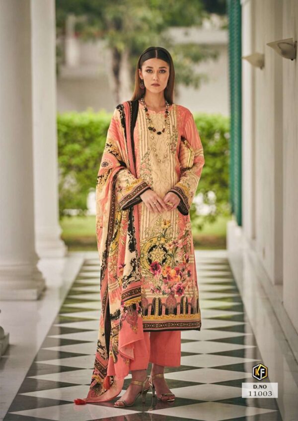 KEVAL FAB RANGREZ VOL 1 11001 TO 11008 WHOLESALE CATALOGUE SUITS ONLINE