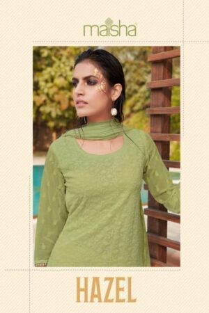 MAISHA HAZEL LAKHNAVI WORK SALAWAR SUITS ONLINE SHOPPING