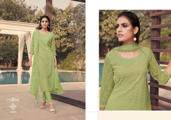 MAISHA HAZEL LAKHNAVI WORK SALAWAR SUITS ONLINE SHOPPING - Image 2