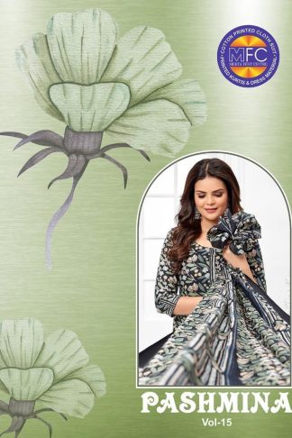 MFC PASHMINA VOL 15 PREMIUM LAWN COLLECTION WHOLESALE SALWAR SUITS