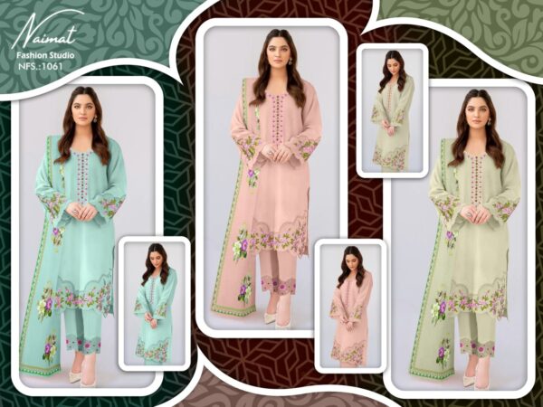 NAIMAT FASHION STUDIO NFS 1061 READYMADE PAKISTANI KURTIS WHOLESALE