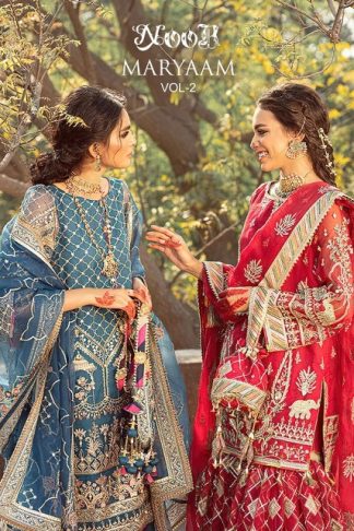 NOOR MARYAAM VOL 2 1341 TO 1343 PAKISTANI SUITS AT BEST PRICE