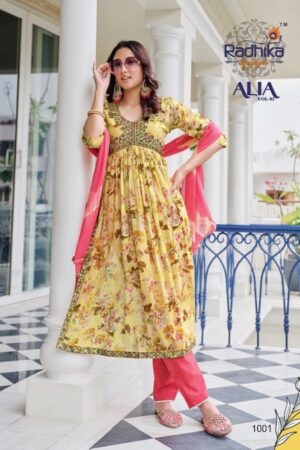 RADHIKA LIFESTYLE ALIA VOL 1 KURTIS AT WHOLESALER PRICE