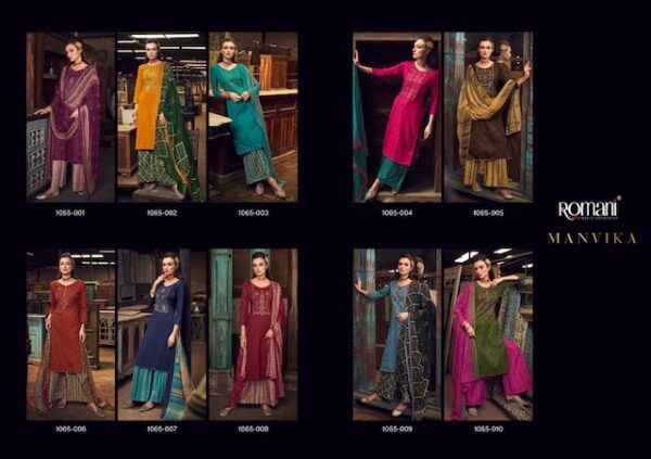 ROMANI MANVIKA SOFT JAM COTTON SALWAR SUITS ONLINE