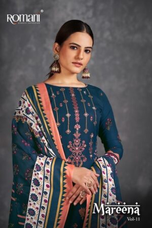 ROMANI MAREENA VOL 11 WHOLESALER OF COTTON DRESS MATERIAL