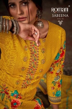ROMANI SABEENA VOL 2 SOFT COTTON WHOLESALER OF SALWAR SUITS