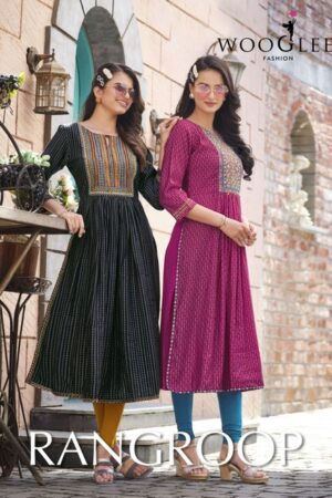 WOOGLEE RANGROOP NYRA CUT KURTIS AT BEST PRICE