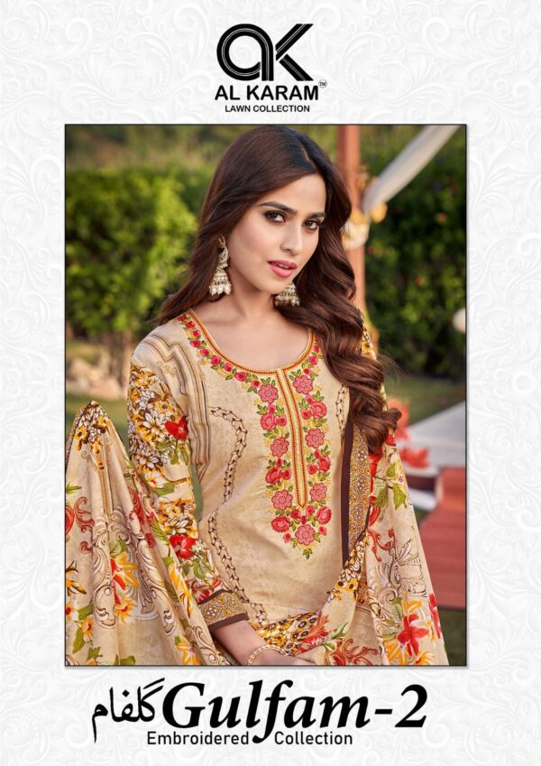 AL KARAM GULFAM VOL 02 WHOLESALE SALWAR KAMEEZ INDIA