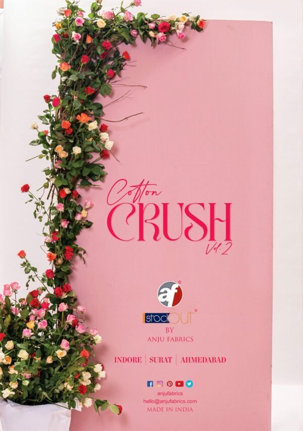 ANJU FABRICS COTTON CRUSH VOL 2 READYMADE KURTI SET SUPPLIER