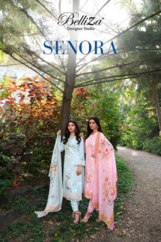 BELLIZA SENORA JAM COTTON DIGITAL PRINTED SUITS SUPPLIER IN SURAT
