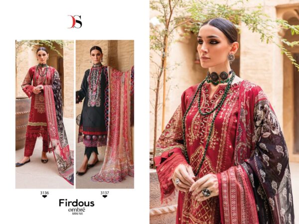 DEEPSY SUITS FIRDOUS OMBRE MINI NX EMBROIDERY PAKISTANI SUITS ONLINE