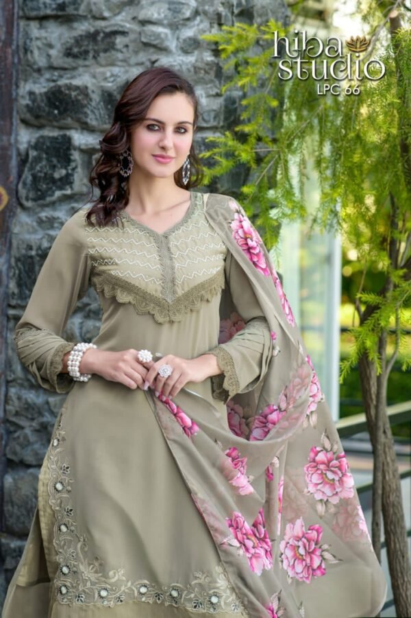 HIBA STUDIO LPC 66  READYMADE PAKISTANI KURTI ONLINE WHOLESALER - Image 5