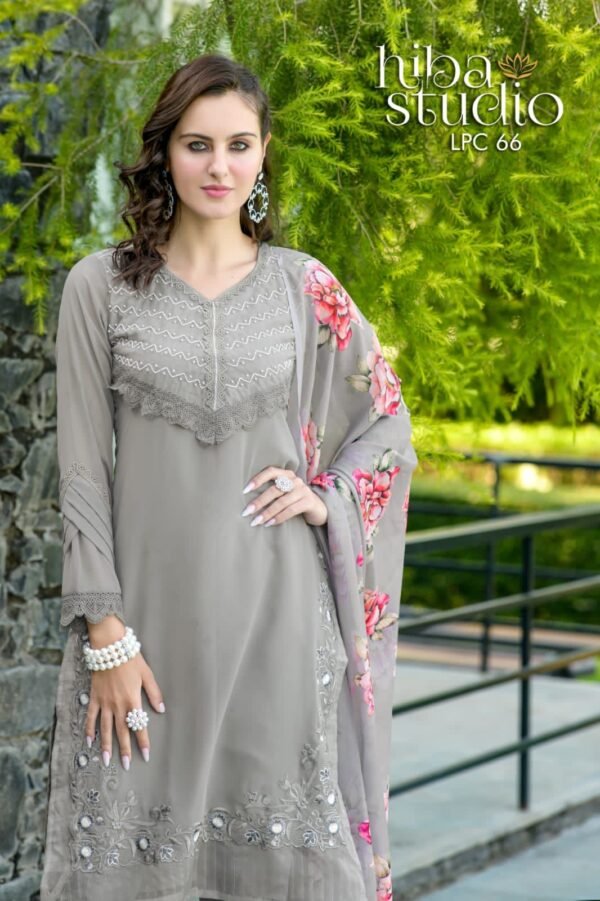 HIBA STUDIO LPC 66  READYMADE PAKISTANI KURTI ONLINE WHOLESALER - Image 8