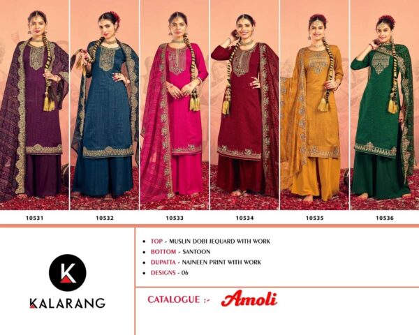 KALARANG AMOLI WHOLESALE SALWAR KAMEEZ INDIA