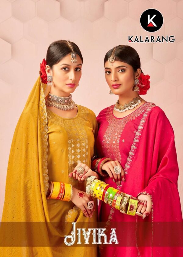 KALARANG JIVIKA WHOLESALE SALWAR SUITS CATALOGUE WITH PRICE