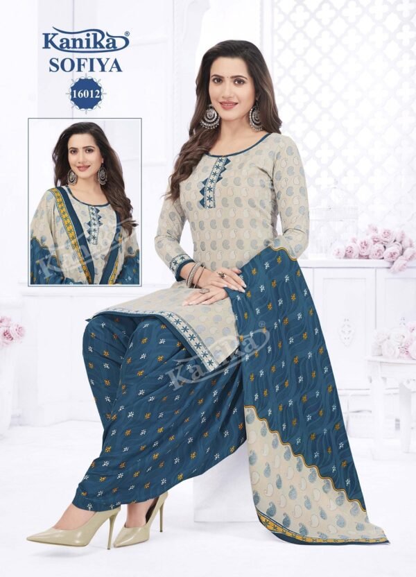 KANIKA SOFIYA VOL 16 WHOLESALE COTTON PRINTED SUITS CATALOGUE - Image 9