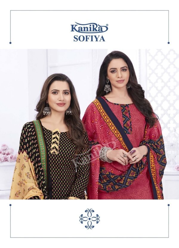 KANIKA SOFIYA VOL 16 WHOLESALE COTTON PRINTED SUITS CATALOGUE - Image 13