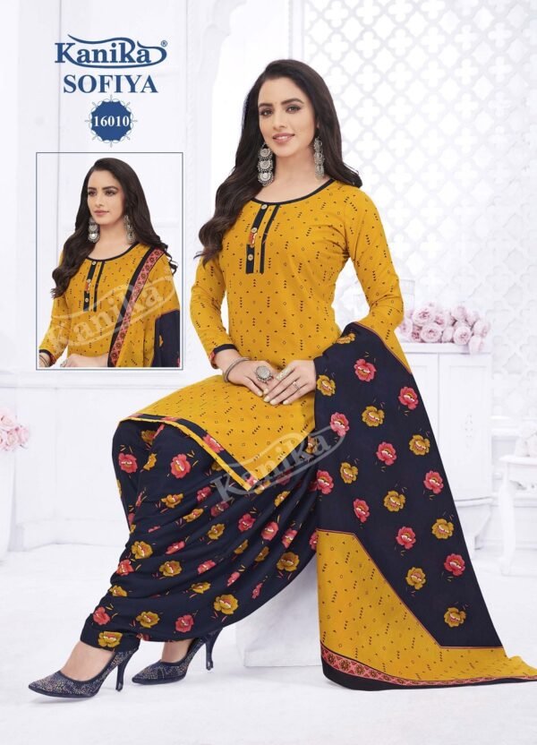 KANIKA SOFIYA VOL 16 WHOLESALE COTTON PRINTED SUITS CATALOGUE - Image 7