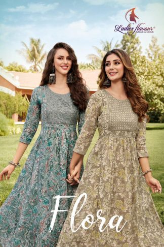 LADIES FLAVOUR FLORA MULL COTTON WHOLESALE SUITS CATALOGUE