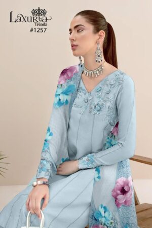 LAXURIA TRENDZ 1257 READYMADE PAKISTANI KURTI ONLINE WHOLESALER