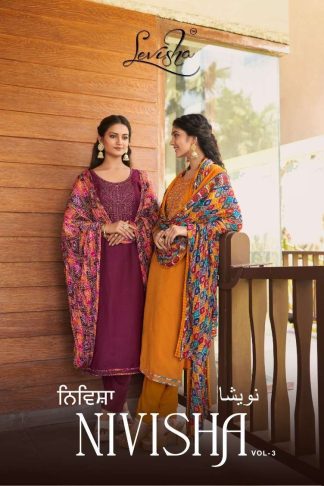 LEVISHA NIVISHA VOL 3 RAYON WHOLESALE SALWAR KAMEEZ INDIA