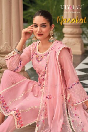 LILY & LALI NAZAKAT READYMADE PAKISTANI KURTI ONLINE SHOPPING