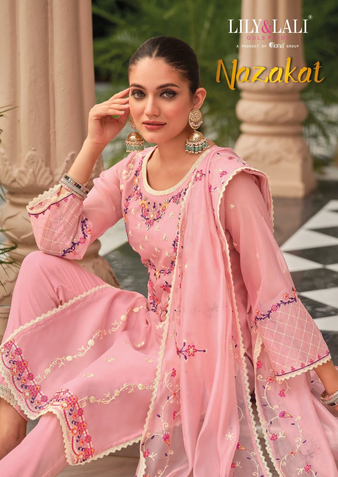 LILY LALI NAZAKAT READYMADE PAKISTANI KURTI ONLINE