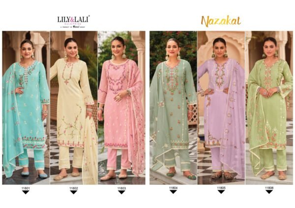LILY & LALI NAZAKAT READYMADE PAKISTANI KURTI ONLINE SHOPPING