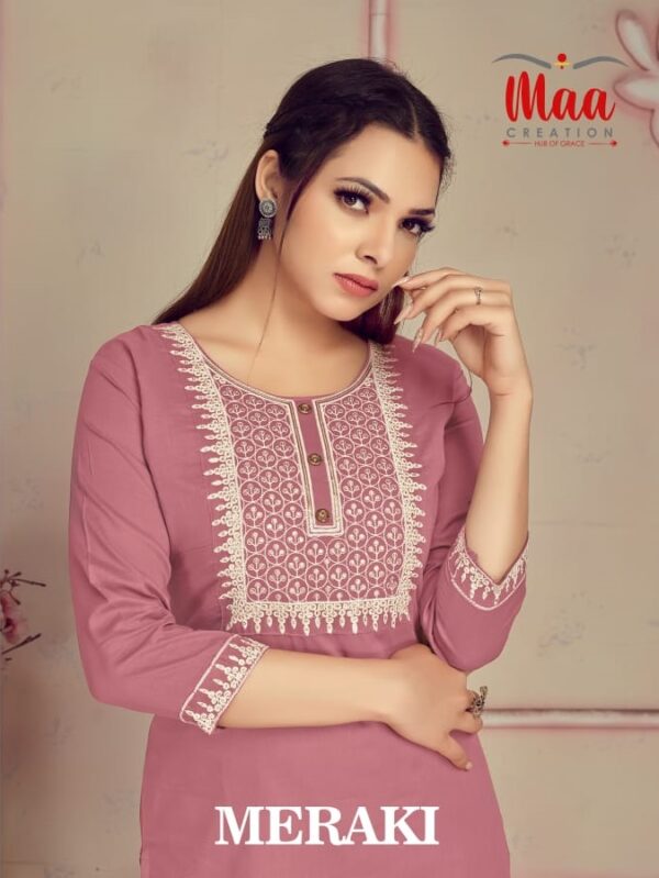 MAA CREATION MERAKI MUL WHOLESALE COTTON PRINTED KURTIS WITH PRICE