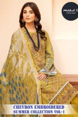 MEHBOOB TEX CHEVRON VOL 1 SUMMER COLLECTION 2023 PAKISTANI SUITS