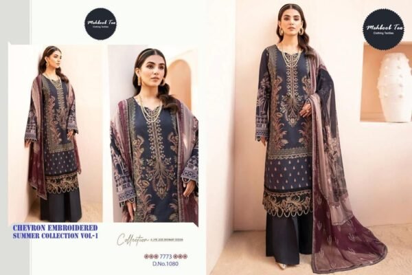 MEHBOOB TEX CHEVRON VOL 1 SUMMER COLLECTION 2023 PAKISTANI SUITS - Image 4