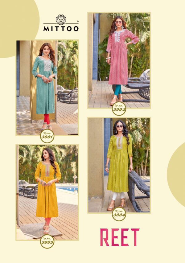 MITTOO REET RAYON EMBROIDERY HANDWORK KURTIS ONLINE SHOPPING