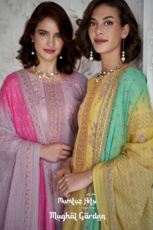 MUMTAZ ARTS MUGHAL GARDEN LAWN PAKISTANI SUITS SUPPLIER