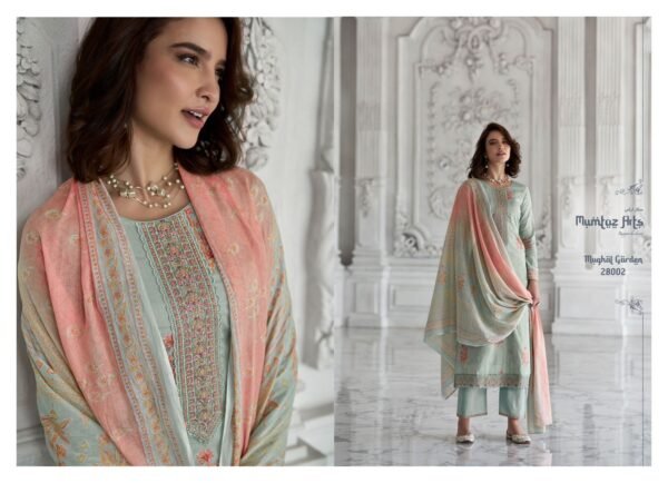 MUMTAZ ARTS MUGHAL GARDEN LAWN PAKISTANI SUITS SUPPLIER - Image 2