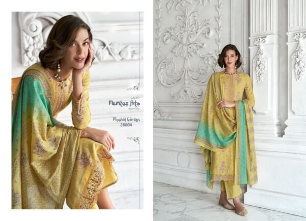 MUMTAZ ARTS MUGHAL GARDEN LAWN PAKISTANI SUITS SUPPLIER - Image 4