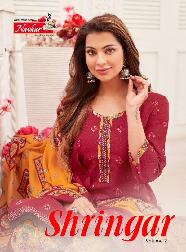 NAVKAR SHRINGAR VOL 2 MIX COTTON PRINTED PATIYALA SUITS WHOLESALE