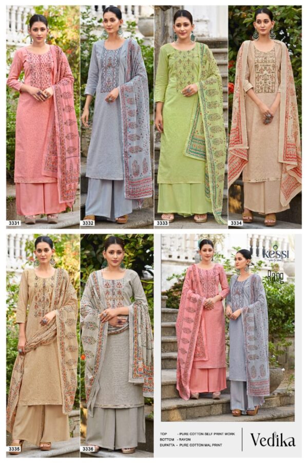 RANG VEDIKA PURE COTTON PRINTED SALWAR SUITS WITH PRICE