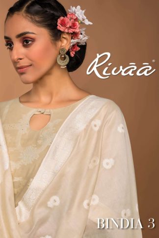 RIVAA EXPORTS BINDIA VOL 3 BANARASI WHOLESALE CATALOGUE SUITS