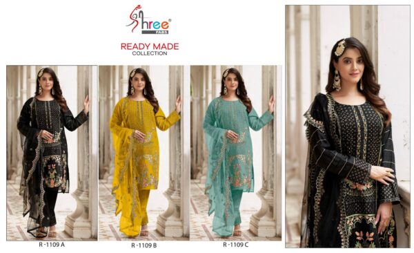 SHREE FABS R 1109 READYMADE PAKISTANI KURTI WHOLESALE