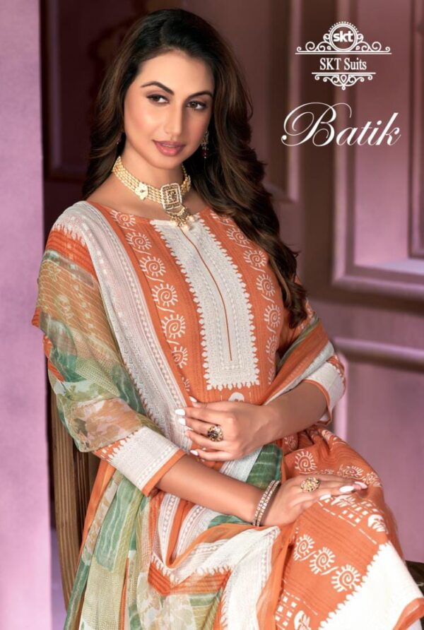 SKT SUITS BATIK PURE COTTON DIGITAL PRINTED SUITS CATALOGUE