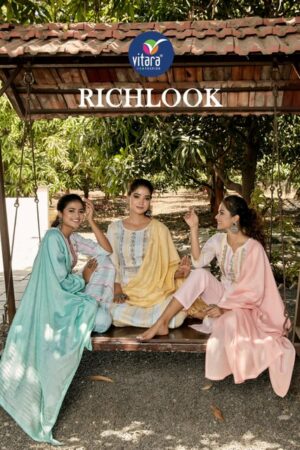 VITARA FASHION RICHLOOK READYMADE KURTI CATALOGUE