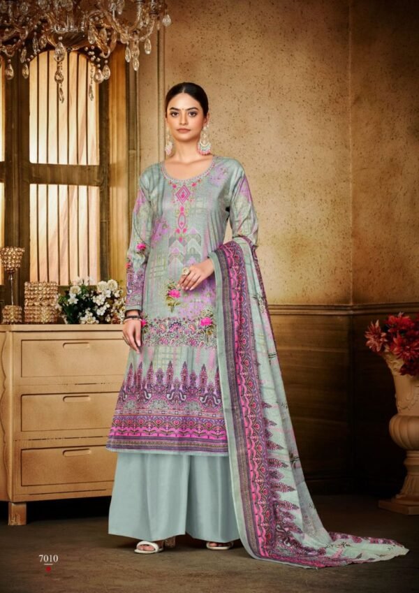 YASHIKA TRENDS ZULFFAT VOL 7 LAWN PRINTED WHOLESALE SUITS SURAT - Image 11