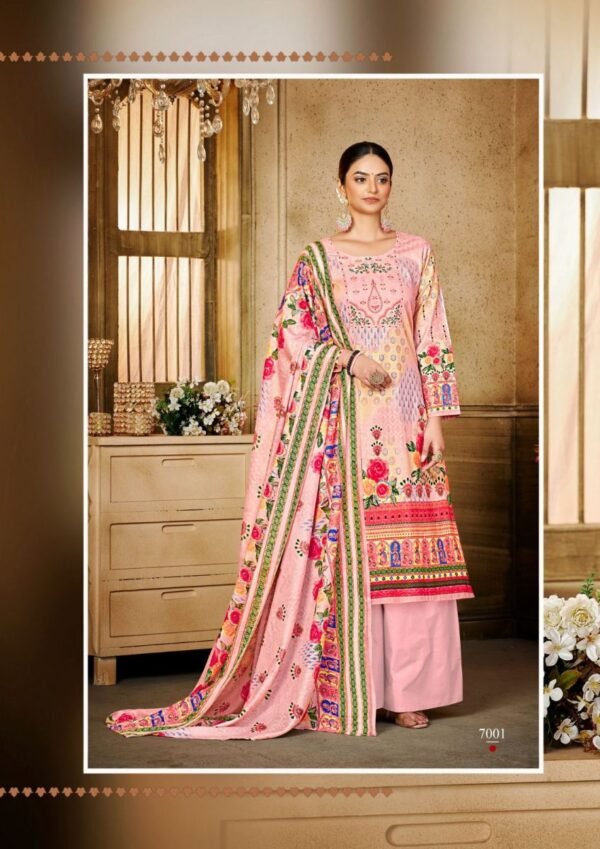 YASHIKA TRENDS ZULFFAT VOL 7 LAWN PRINTED WHOLESALE SUITS SURAT - Image 2