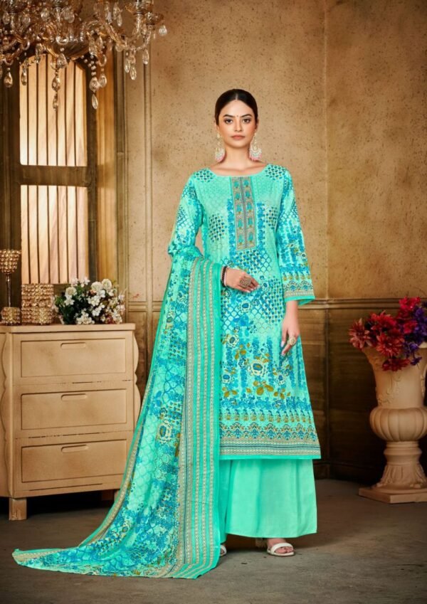 YASHIKA TRENDS ZULFFAT VOL 7 LAWN PRINTED WHOLESALE SUITS SURAT - Image 3