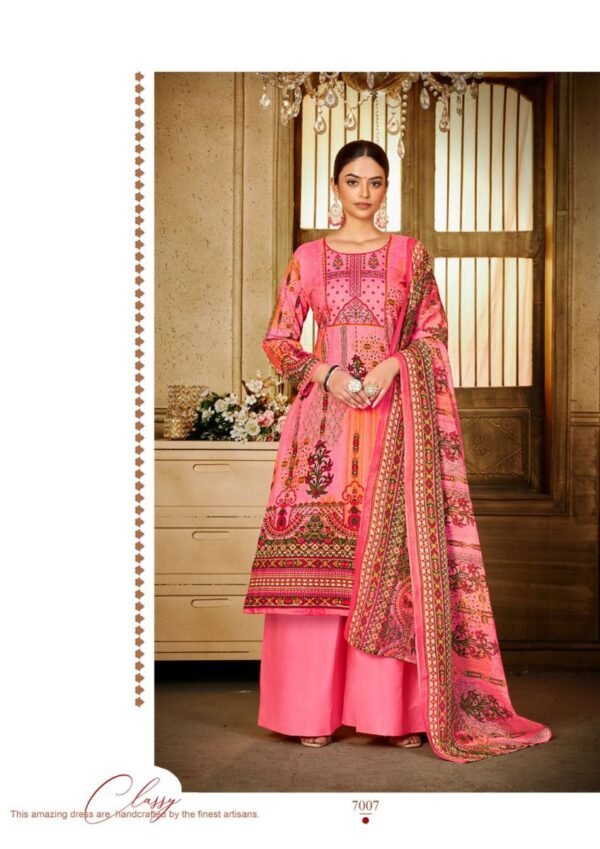 YASHIKA TRENDS ZULFFAT VOL 7 LAWN PRINTED WHOLESALE SUITS SURAT - Image 9