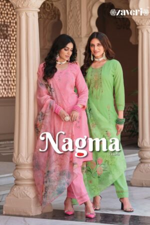 ZAVERI NAGMA VOL 2 COTTON WHOLESALE SALWAR KAMEEZ INDIA