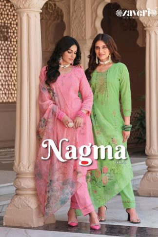 ZAVERI NAGMA VOL 2 COTTON WHOLESALE SALWAR KAMEEZ INDIA