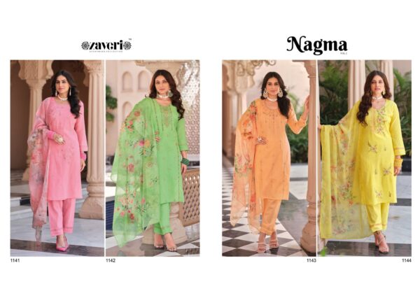 ZAVERI NAGMA VOL 2 COTTON WHOLESALE SALWAR KAMEEZ INDIA